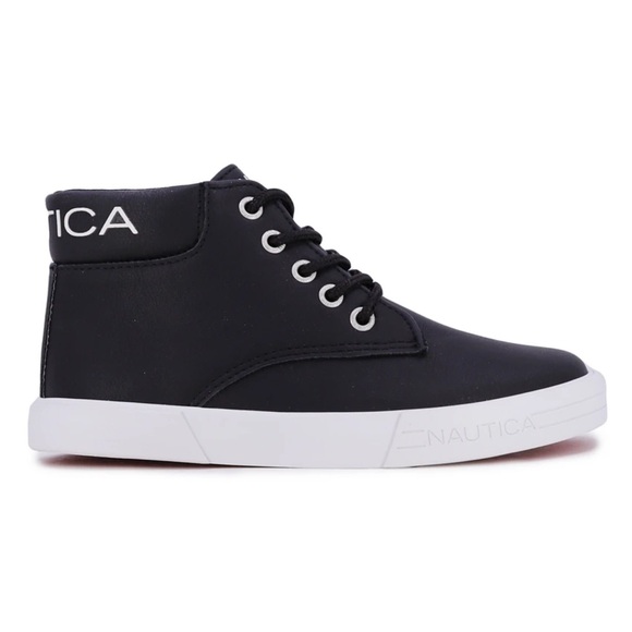NAUTICA • Big Boys Wharf Harbour Padded Collar Casual High-top Sneaker - Picture 3 of 5